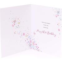 Hot Pink & Silver Sixty 60th Birthday Card Extra Image 1 Preview